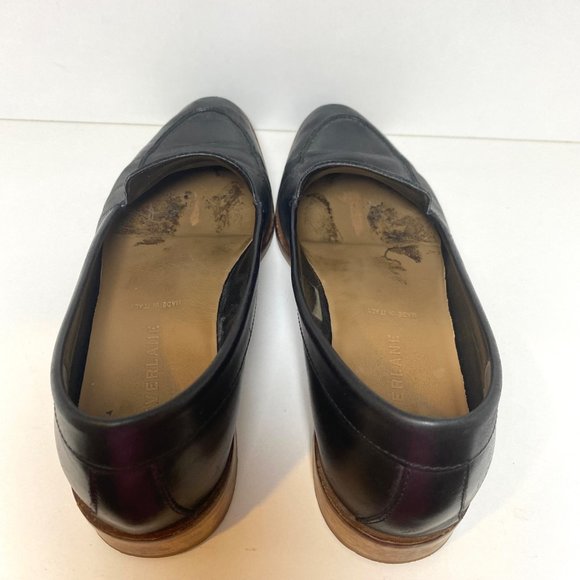 Everlane The Modern Leather Loafers Slip On Flats Black - Picture 6 of 9